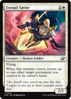 Exosuit Savior (FOIL) single card from Magic: the Gathering