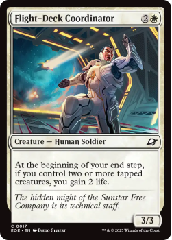 Flight-Deck Coordinator (FOIL) single card from Magic: the Gathering