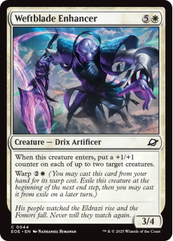 Weftblade Enhancer (FOIL) single card from Magic: the Gathering
