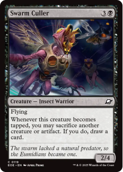 Swarm Culler (FOIL) single card from Magic: the Gathering