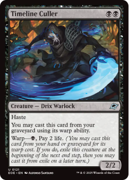 Timeline Culler single card from Magic: the Gathering