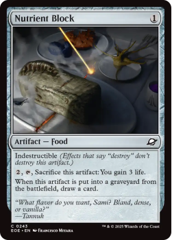 Nutrient Block (FOIL) single card from Magic: the Gathering
