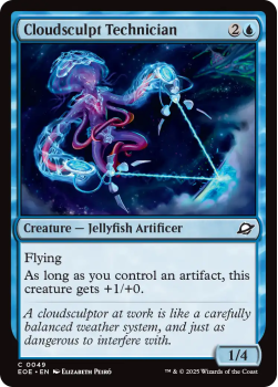 Cloudsculpt Technician (FOIL) single card from Magic: the Gathering
