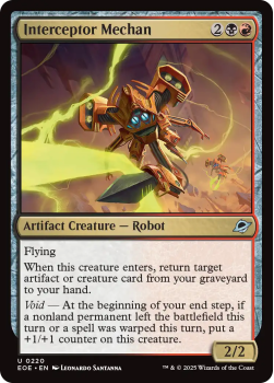 Interceptor Mechan (FOIL) single card from Magic: the Gathering