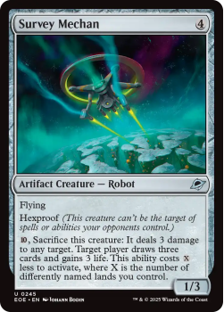 Survey Mechan single card from Magic: the Gathering