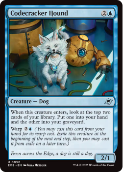 Codecracker Hound (FOIL) single card from Magic: the Gathering