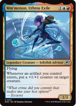 Mm'menon, Uthros Exile (FOIL) single card from Magic: the Gathering