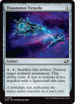 Thaumaton Torpedo (FOIL) single card from Magic: the Gathering