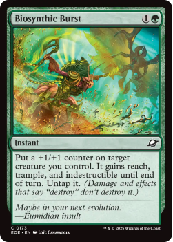 Biosynthic Burst (FOIL) single card from Magic: the Gathering