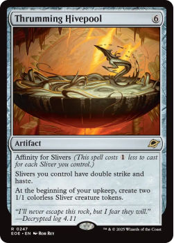 Thrumming Hivepool single card from Magic: the Gathering
