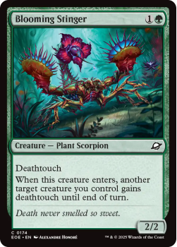 Blooming Stinger (FOIL) single card from Magic: the Gathering