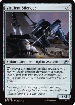 Virulent Silencer single card from Magic: the Gathering