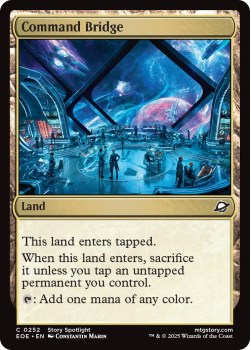 Command Bridge (FOIL) single card from Magic: the Gathering