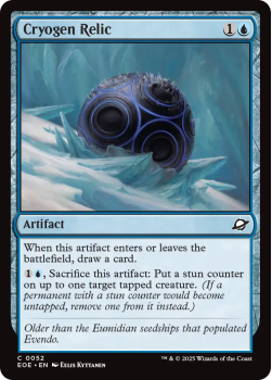 Cryogen Relic single card from Magic: the Gathering