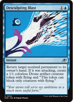 Desculpting Blast single card from Magic: the Gathering