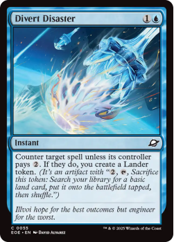 Divert Disaster (FOIL) single card from Magic: the Gathering