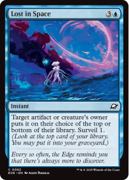 Lost in Space (FOIL) single card from Magic: the Gathering