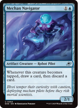 Mechan Navigator (FOIL) single card from Magic: the Gathering