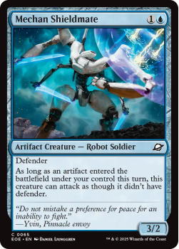 Mechan Shieldmate (FOIL) single card from Magic: the Gathering