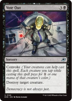 Vote Out single card from Magic: the Gathering