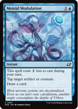 Mental Modulation (FOIL) single card from Magic: the Gathering