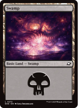 Swamp single card from Magic: the Gathering