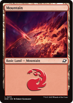 Mountain single card from Magic: the Gathering