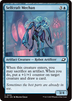 Selfcraft Mechan (FOIL) single card from Magic: the Gathering