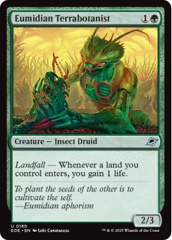 Eumidian Terrabotanist single card from Magic: the Gathering
