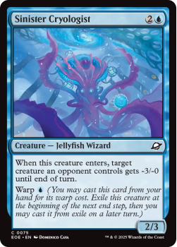 Sinister Cryologist (FOIL) single card from Magic: the Gathering