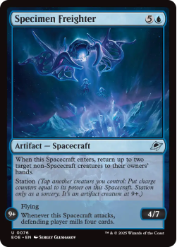 Specimen Freighter single card from Magic: the Gathering