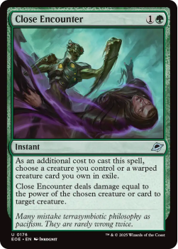 Close Encounter (FOIL) single card from Magic: the Gathering
