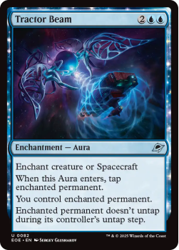 Tractor Beam single card from Magic: the Gathering