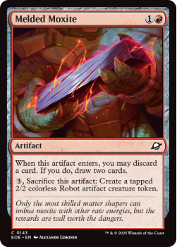 Melded Moxite single card from Magic: the Gathering