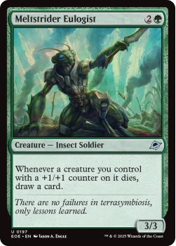 Meltstrider Eulogist single card from Magic: the Gathering