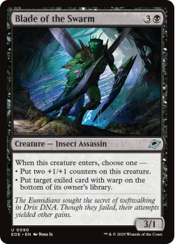 Blade of the Swarm (FOIL) single card from Magic: the Gathering