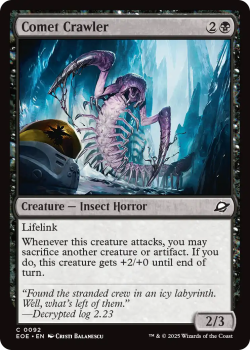 Comet Crawler (FOIL) single card from Magic: the Gathering