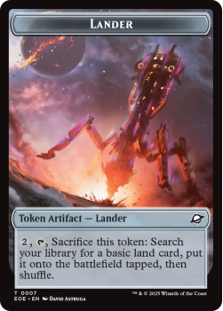 Lander 0007 single card from Magic: the Gathering