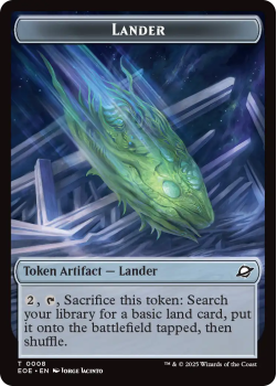 Lander 0008 single card from Magic: the Gathering