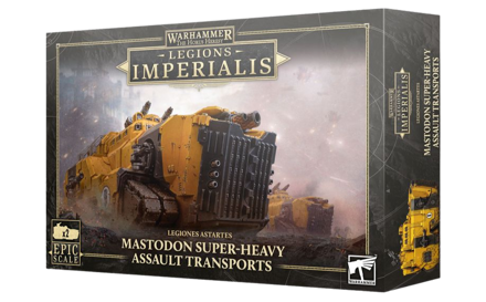 Legions Imperialis : Legiones Astartes Mastodon Super-heavy Assault Transports