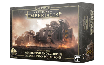 Legions Imperialis : Legiones Astartes Whirlwind and Scorpius Missile Tank Squadrons