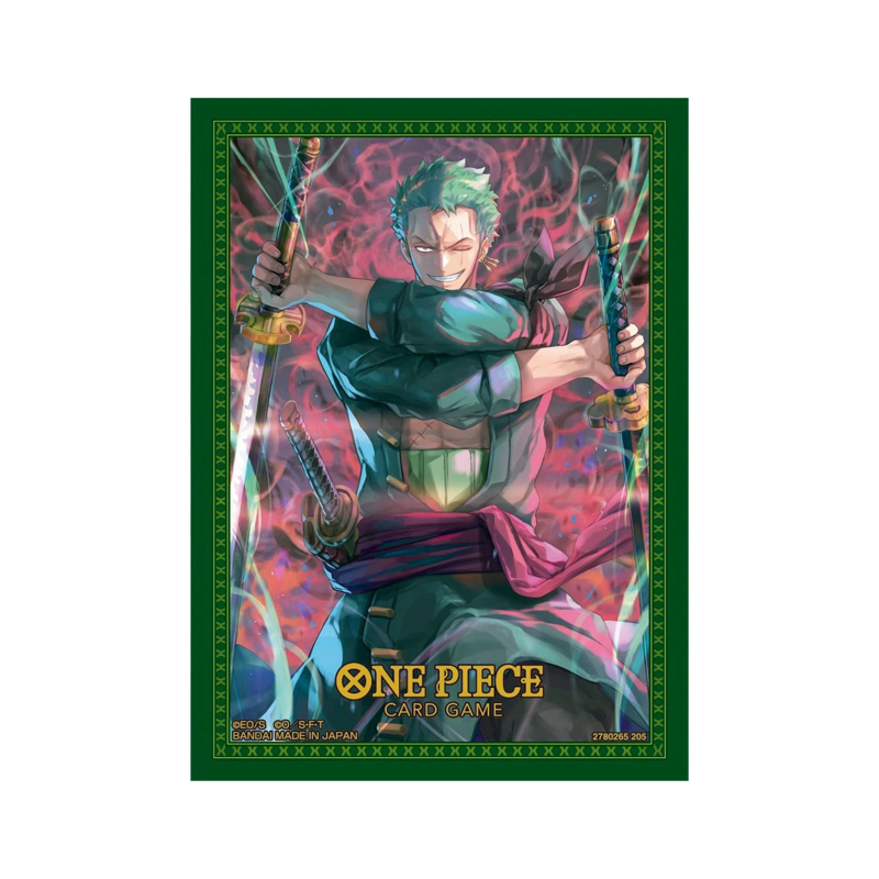 card holder plastic sleeves One Piece Card Game Official Sleeves - Enel (70-Pack)