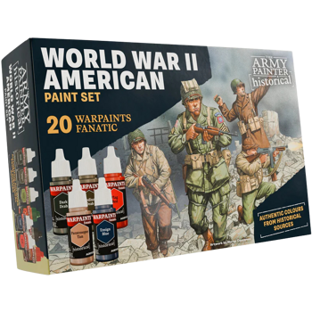 The Army Painter Warpaints: Historical: WWII American Paint Set