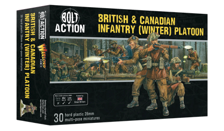 Bolt Action - 3rd Edition British and Canadian (Winter) Platoon