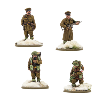 Bolt Action - 3rd Edition British and Canadian (Winter) HQ