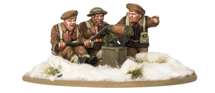 Bolt Action - 3rd Edition British and Canadian (Winter) MMG Team