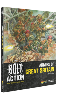 Bolt Action - Armies of Great Britain: Third Edition