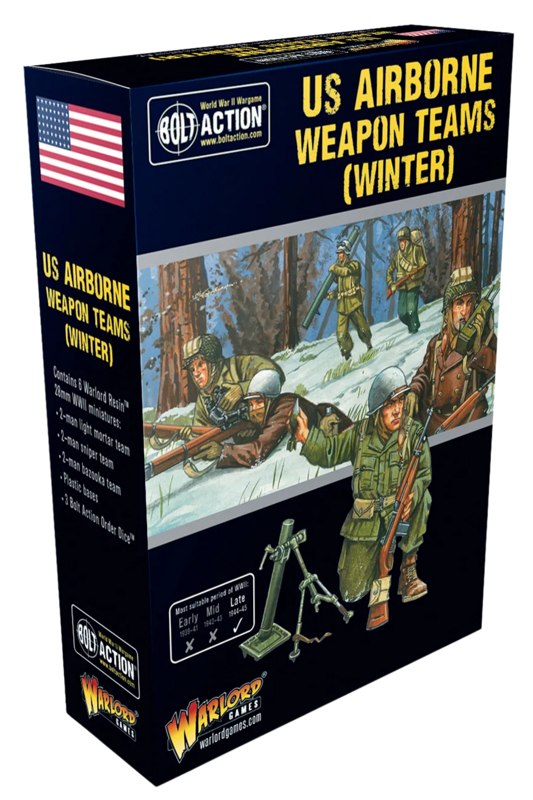WARLORDS GAMES BOLT action US Airborne Pathfinder Squad Winter EUR 32,00 - FR WARLORDS GAMES BOLT action US Airborne Pathfinder Squad Winter EUR 32,00 - FR