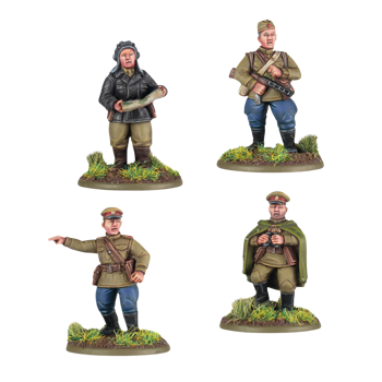 Bolt Action - 3rd Edition Soviet Platoon Commanders