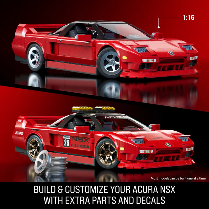 Mattel Brick Shop Hot Wheels '90 Acura Nsx